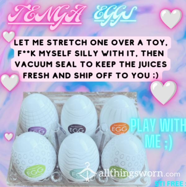 TENGA EGGS! ***custom Male Masturbation Sleeve VIDEO INCLUDED 🤤