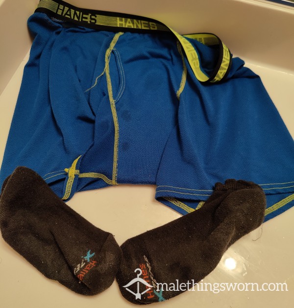 Texas Heat Worn Underwear And Sock Bundle