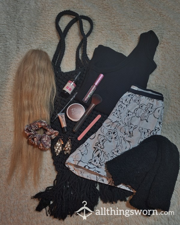 *Text To You* "Babe, I Left My Overnight Bag At Your Place" 🥰 *Small Sissy Pack* Loads Of Extras Included! ☺️ See Discription For Full Package Details 📦😍🖤 #s**yscent #sensualands**y #s**yandf