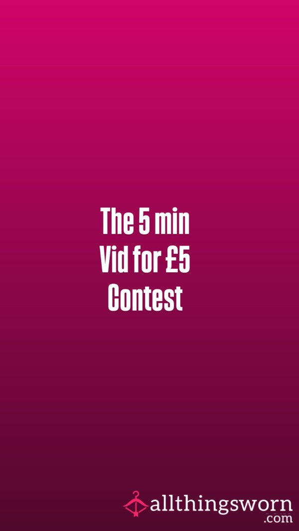 The 5 For 5 Contest