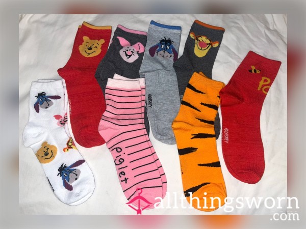 The Cutest Winnie The P**h & Friends Too Crew Socks 🧸