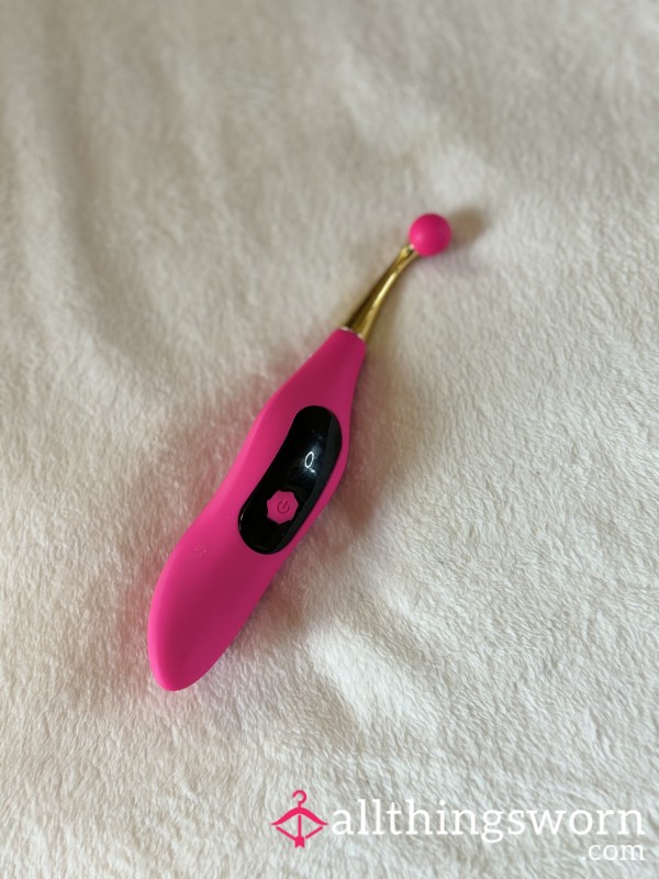 Intense Very Strong Used Pink Clit Vibrator