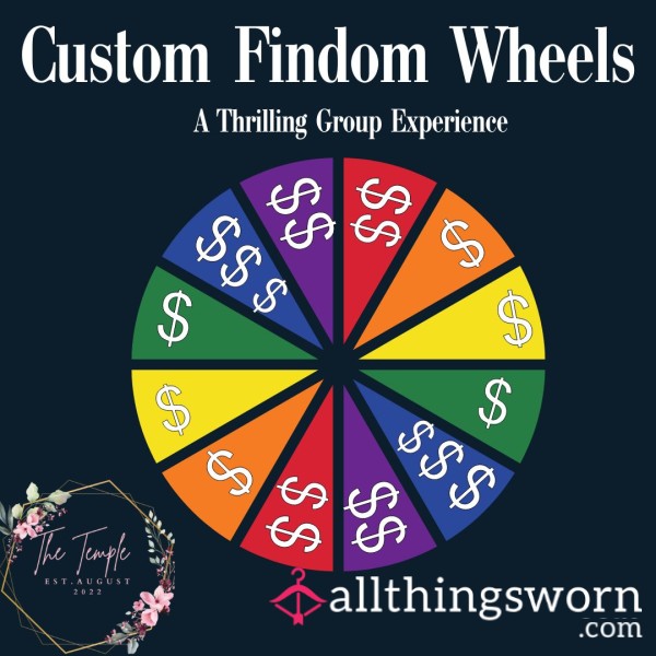 The Temple: Custom Findom Wheel 🎡