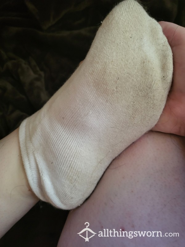 Thick White Cotton Socks