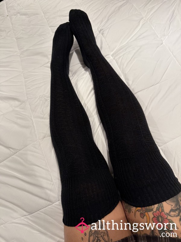 Thigh High Stockings 24 Hours Wear!