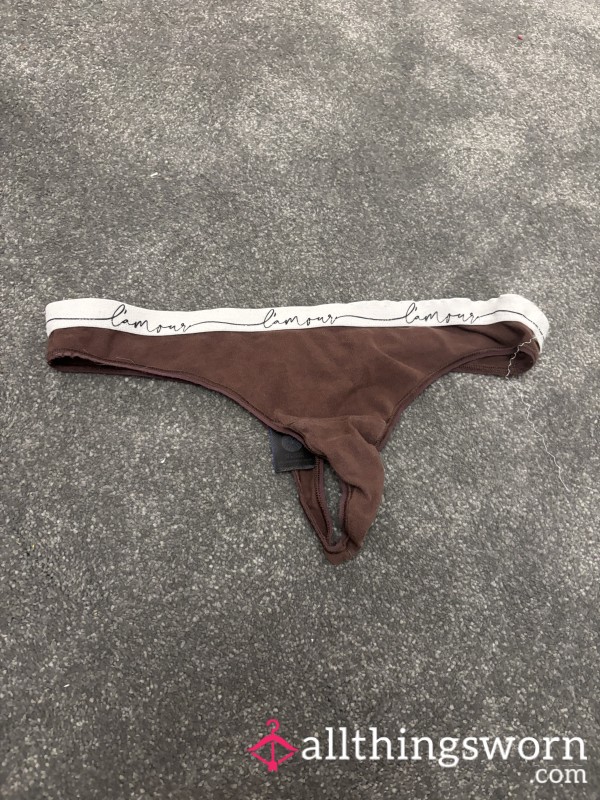 Old Cotton Thong