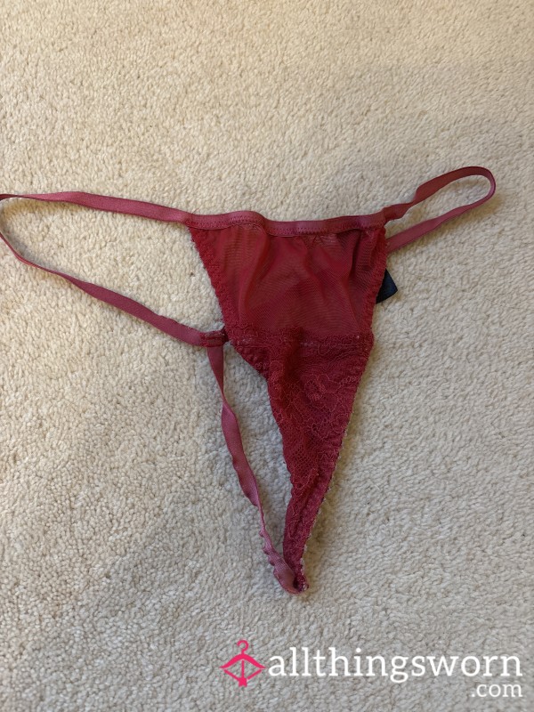 Thong 48 Hours Wear Very Faded & Stretched