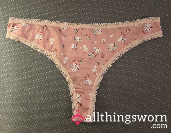 Thong Flower Panties