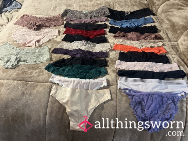 Thong Panty, Pick Your Pair Comes The Seven Day Wear