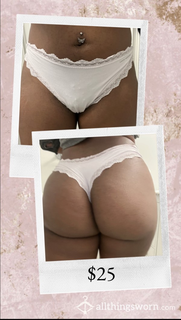 Thong W/ Lace Trim