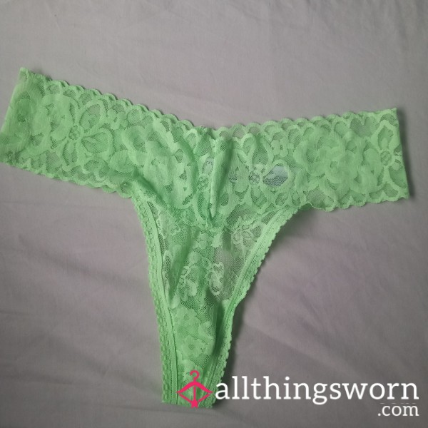 Thong, Worn 1 Day. Additional £5 For Each Extra Days Wear