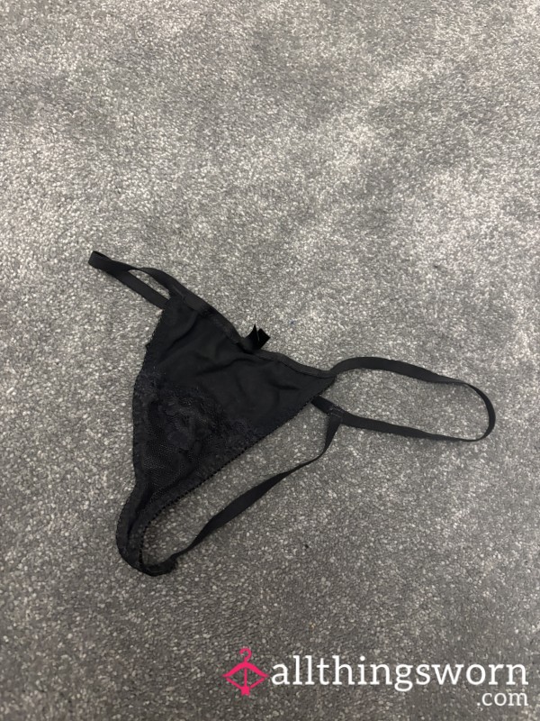 Thong Worn In The Gym