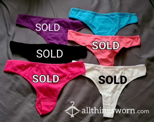 Cotton Thongs