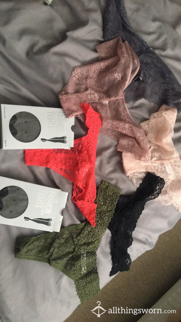 Thongs Panties And Suspender Tights