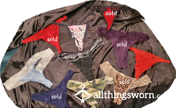 Thongs, Thongs Everywhere!