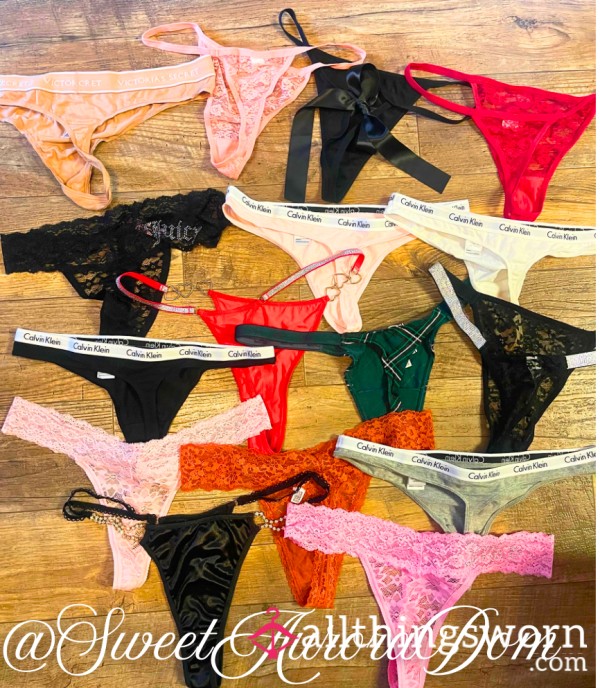 THONGS, THONGS, THONGS!