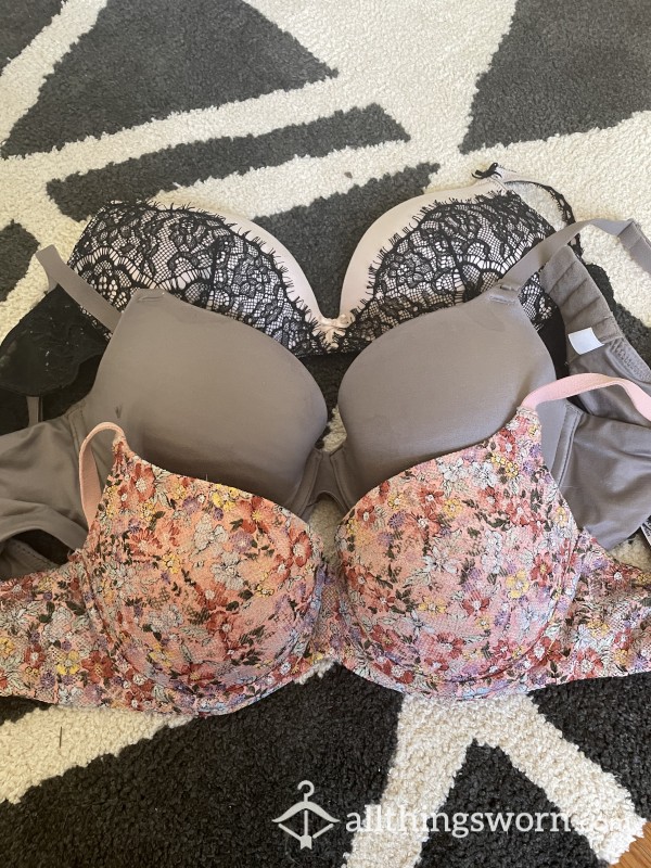 Three Bra Lot 34C