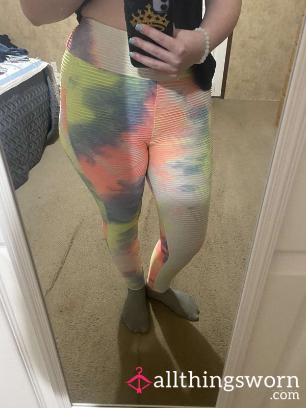 Tie Dye Bu*t Lifting Leggings