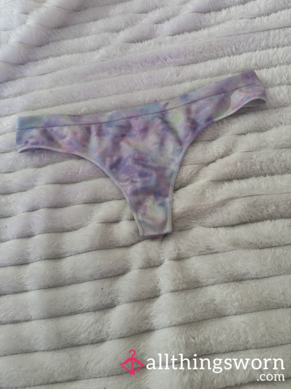 Tie Dye Thong