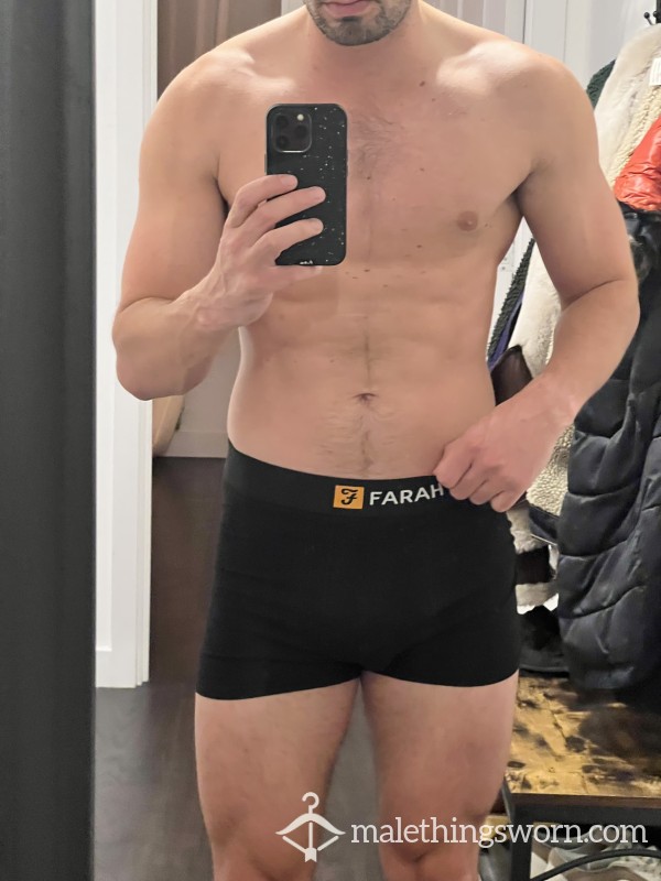 Tight Black Farah Boxers