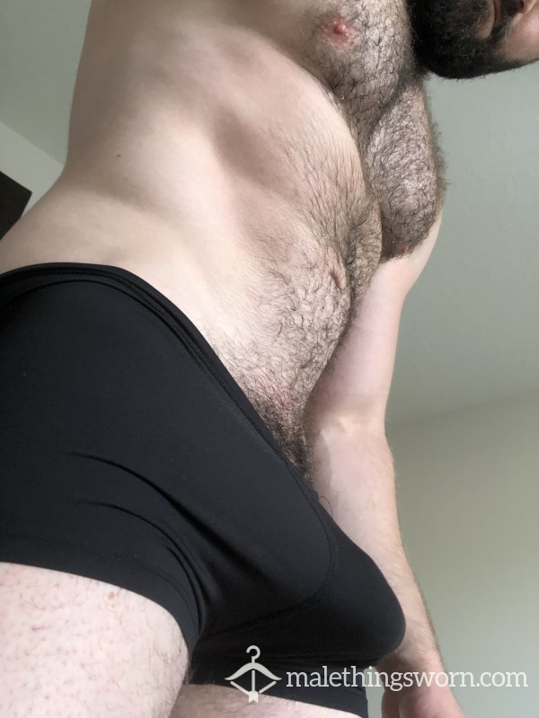 Tight Black Underwear