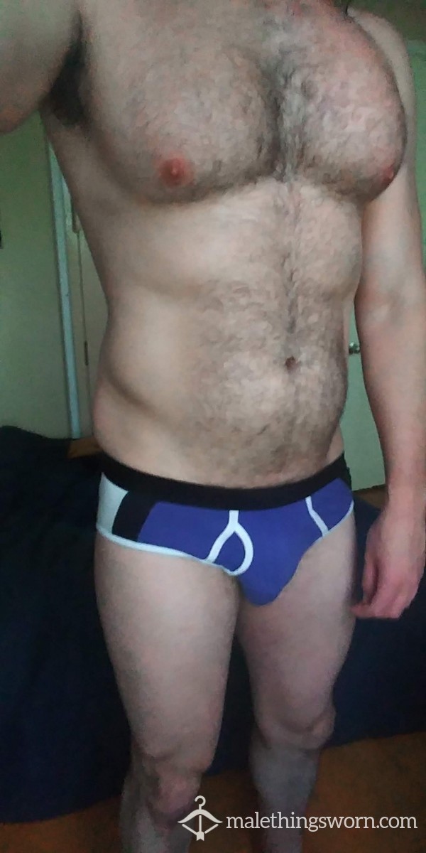 Tight Blue Jock Strap