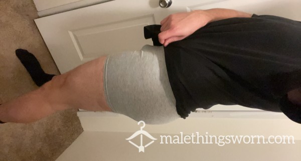 Tight Gray Boxer Briefs