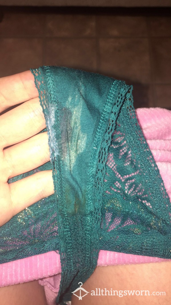 Tight Green Thong(Messy)