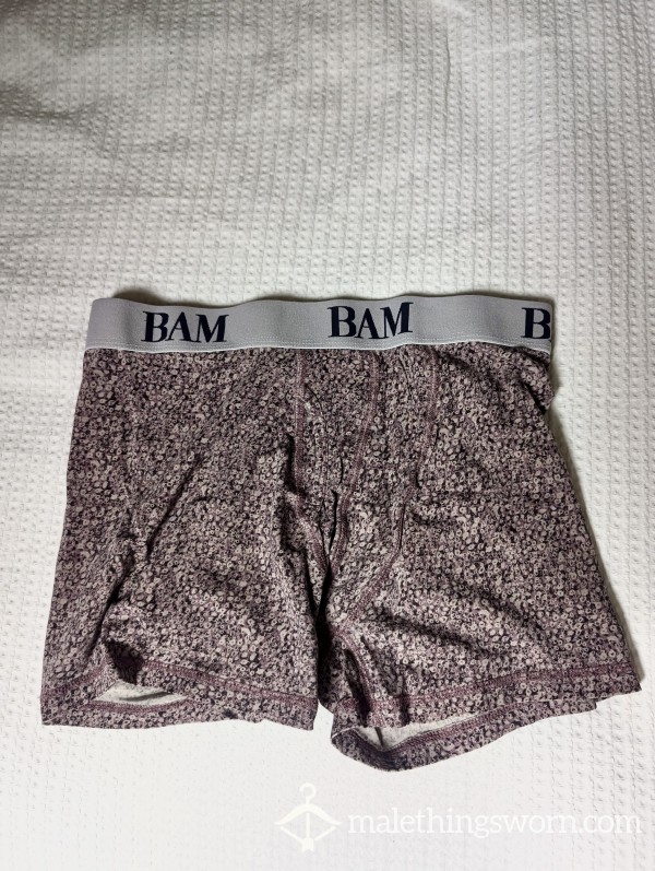 Tight Patterned Bamboo Boxers