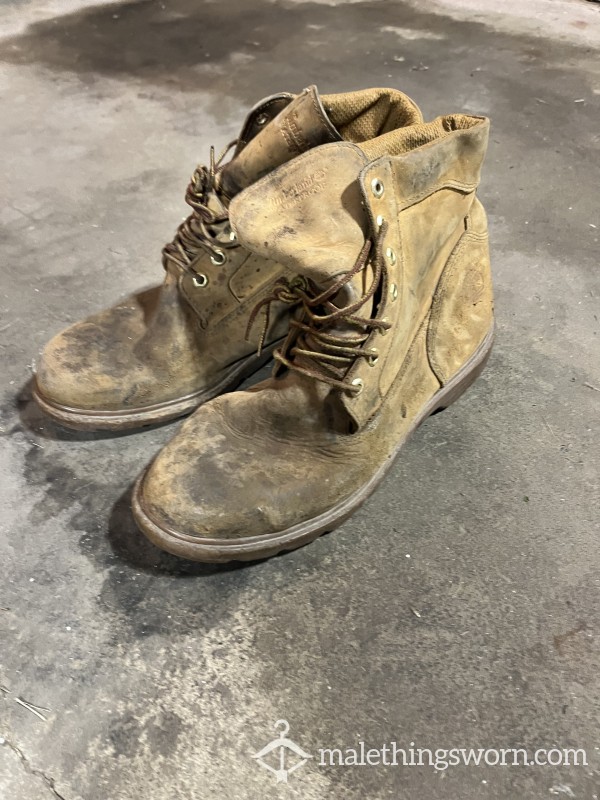 Timberland Work Boots 6 Years Worn