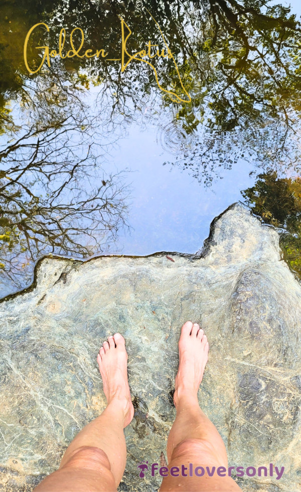 Tiny And Naked.....feet In Nature