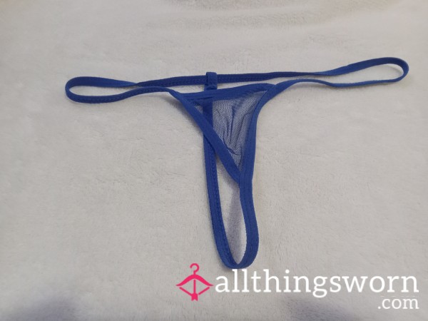 Tiny Blue G-String