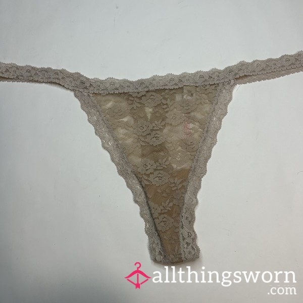 Tiny Delicate Lace Thong