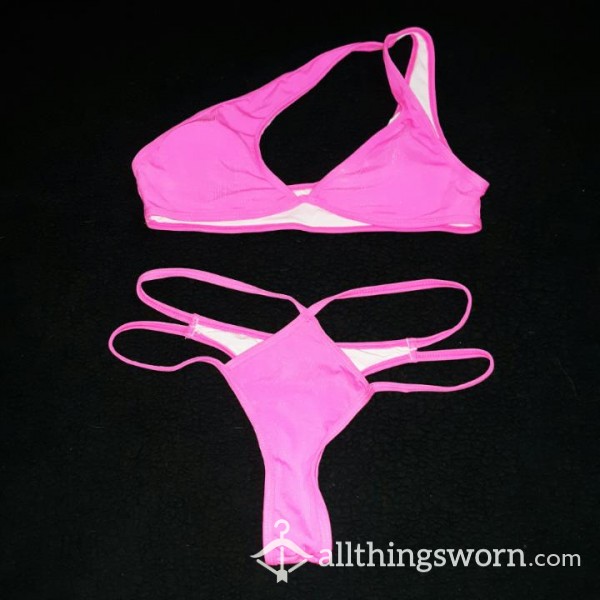 Tiny Thong Bikini! *4 DAYS WORN* FREE SHIPPING ♡