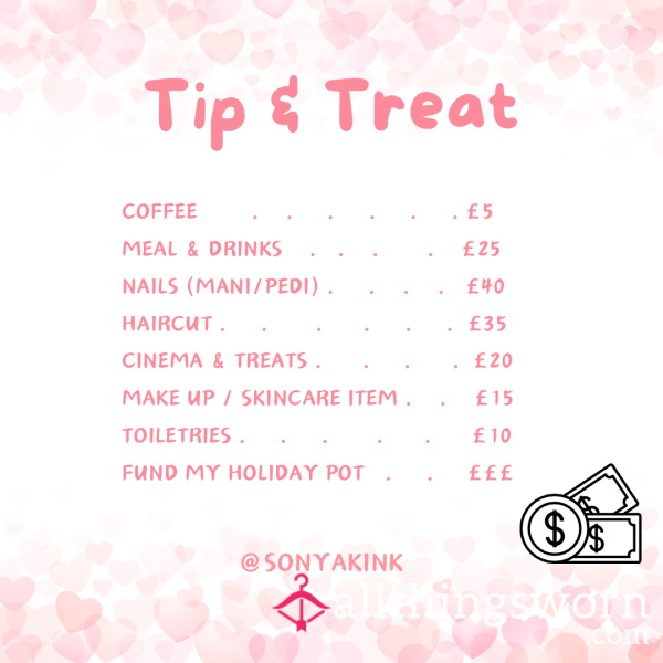 💗 Tip & Treat Me… 💗✨