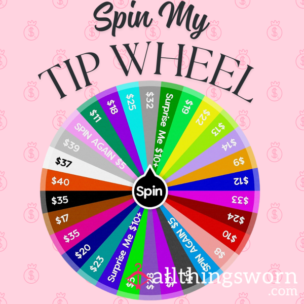 💰👑 TIPS ACCEPTED ~ Spin My $5-40 Tip Wheel