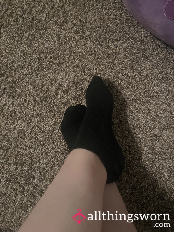 Todays Sweaty Black Socks