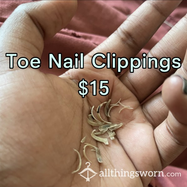 TOE NAIL CLIPPINGS