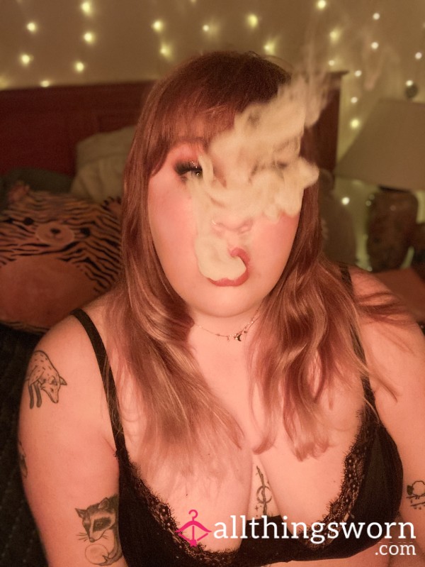 Tokes & Tits - 420 Smoking And Topless Dirty Talk - BBW Redhead