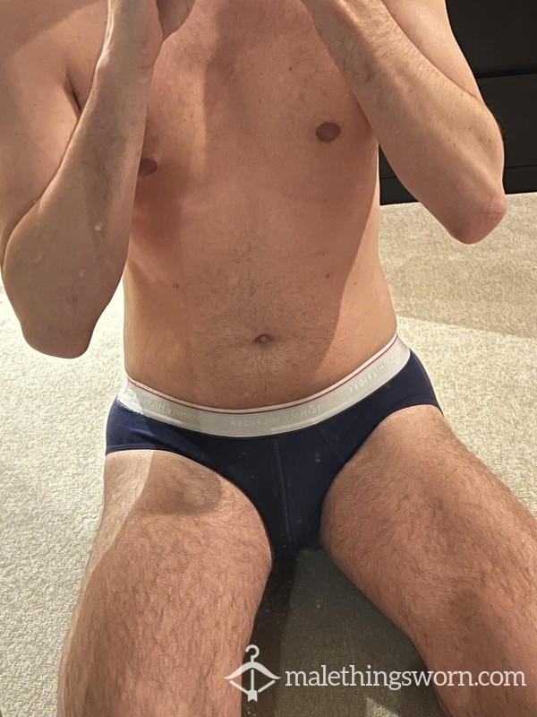 Tommy Hilfiger Navy Briefs Medium