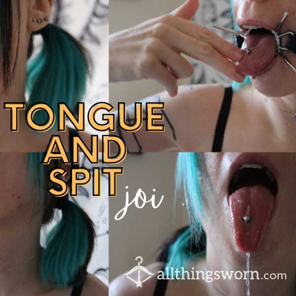 Tongue And Sp*t JOI / Video / £12