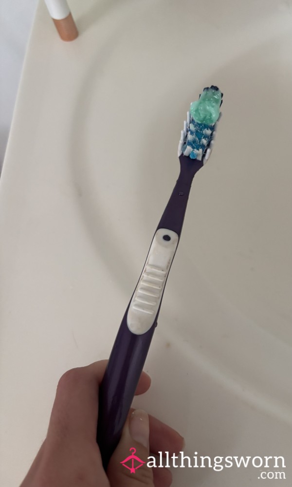 Toothbrush Used By College Girl