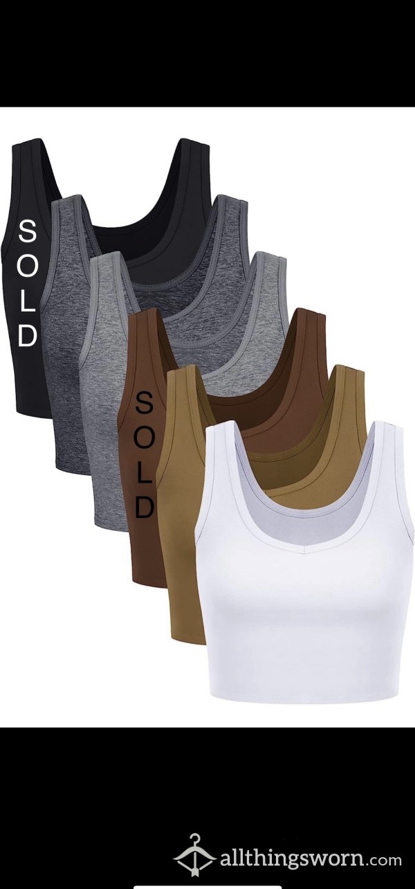 Top - Sporty Crop Tank Top