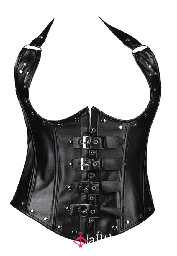 Topless Leather Corset