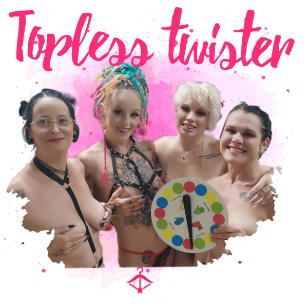 Topless Twister With The Girls