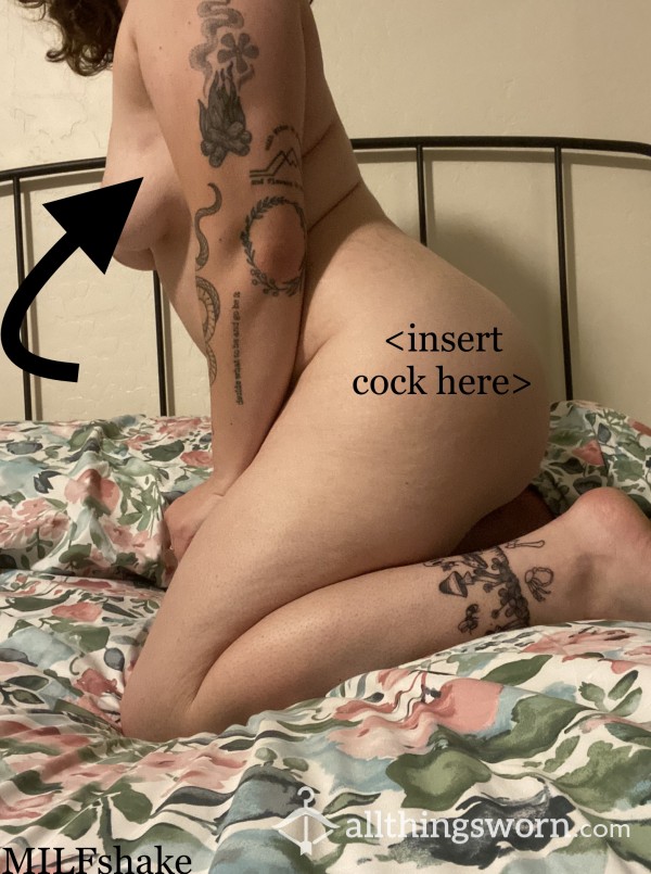 Cowgirl: Pu**y & Pierced Tits NUDES