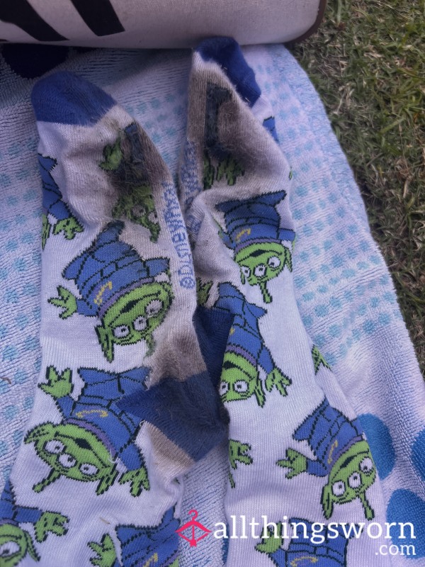 Toy Story Socks Very Worn