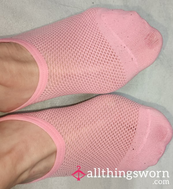 Trainer Socks, Pink