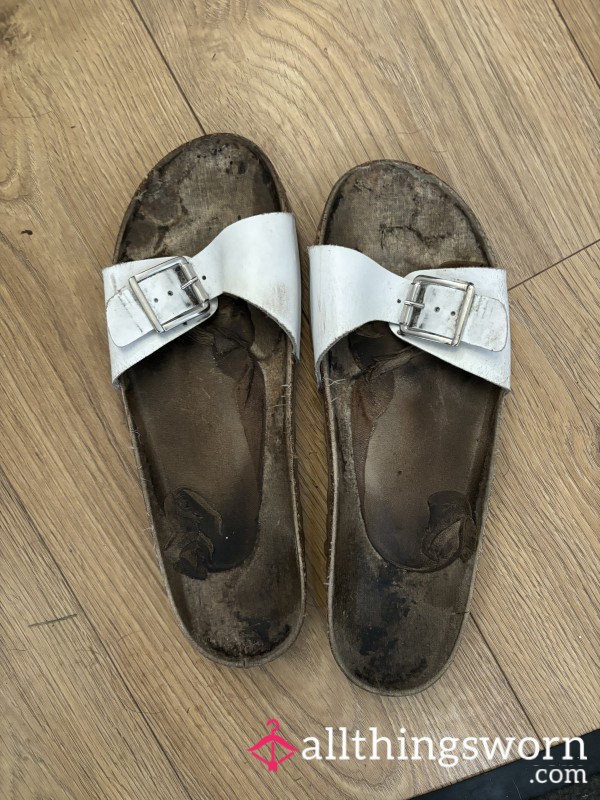 Trashed Birkenstocks