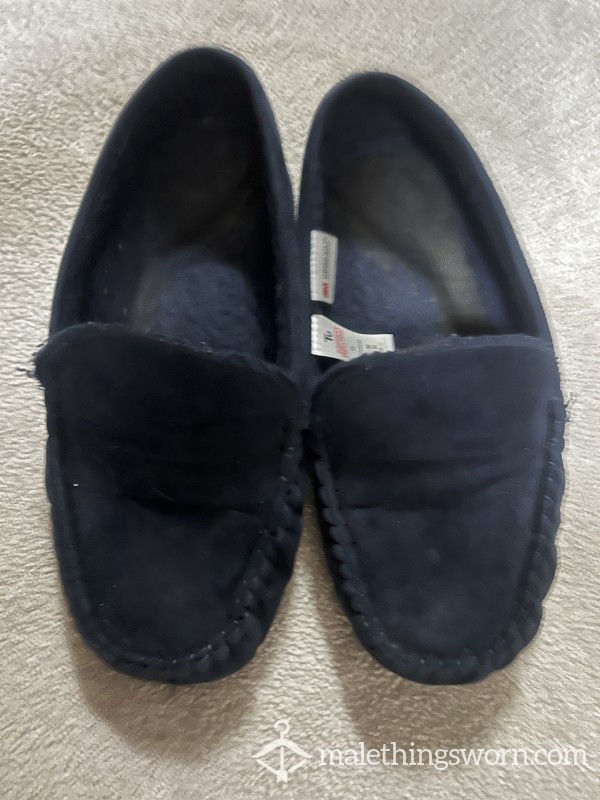 SOLD Trashed Rank Slippers Straight Off My Feet